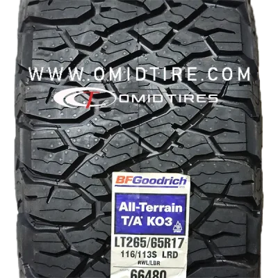 لاستیک بی اف گودریچ 17-65-265 گل KO3 ( حلقه )