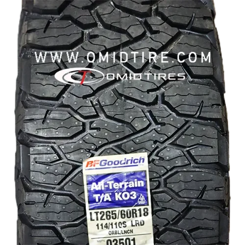 لاستیک بی اف گودریچ 18-60-265 گل KO3