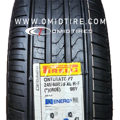 لاستیک پیرلی ران فلت 19-40-245 مدل CINTURATO P7 R-F MOE