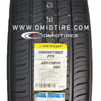 لاستیک دانلوپ ژاپن 225-55-19 مدل PT5 ساخت 2025